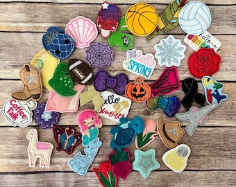 FELTIE GRAB BAG!! Grab Bag of random felties! Planner Clips. Scrapbooking. Crafting. Bows. Hair Bows. Cards. Craft Embellishments