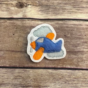 AIRPLANE FELTIES! PLANE. Hair bows. Scrap-booking. Clothing. Planner Clips. Journals. Headbands. Badge Reels. Craft Embellishments & more!