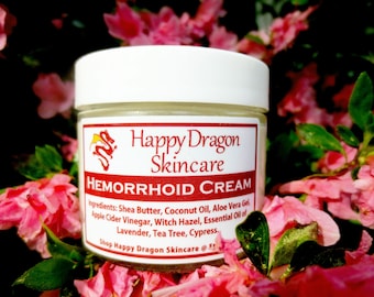 Hemorrhoid Itch Relief Cream | Handmade Natural Remedy | Holistic Personal Care