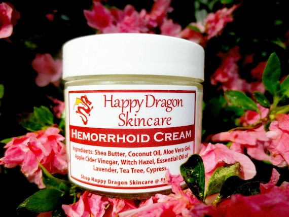 Hemorrhoid Cream | Natural Remedy Pain & Itch Relief | Personal Care | Soothing Aloe, ACV, Beneficial Essential Oils