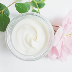 Colloidal Oatmeal Itch Cream | Soothe Dry, Irritated Sensitive Skin | Unscented Handmade Natural Remedy Rash Cream | Happy Dragon Skincare
