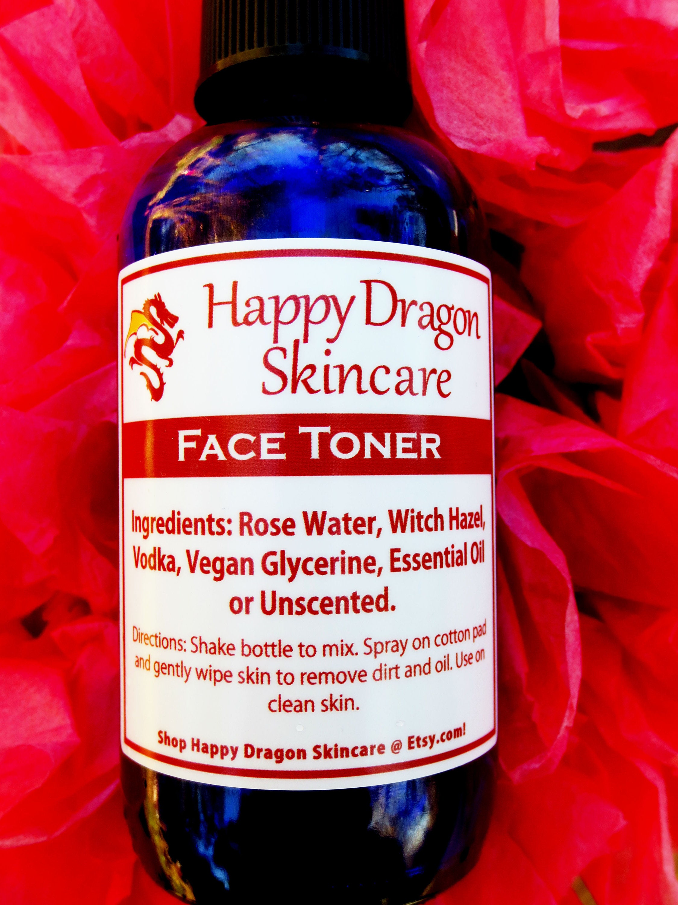 rose water tighten pores