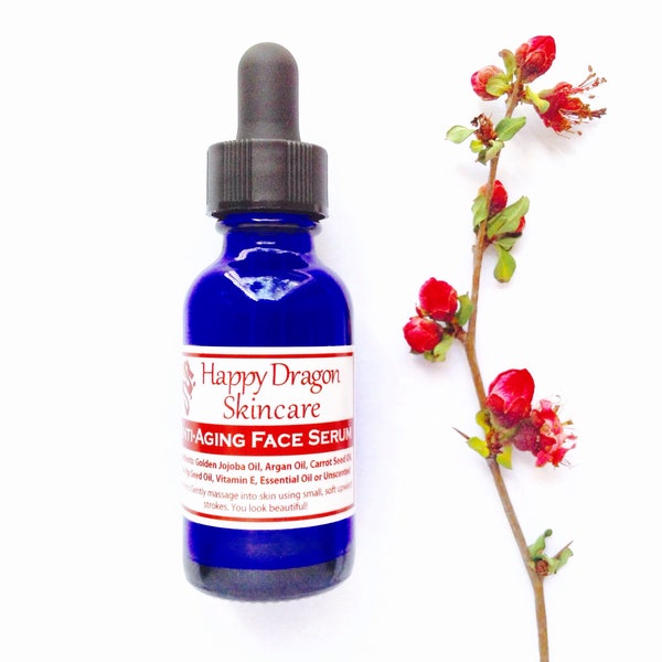 Anti-Aging Beauty Oil | Skin Brightening | Unscented | Vibrant, Radiant Complexion | Happy Dragon Skincare