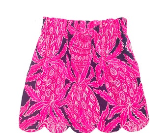 Lilly Pulitzer Sparks Fly Gathered Elastic Skirt