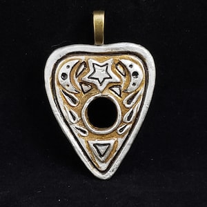 Collana con ciondolo Planchette Ouija