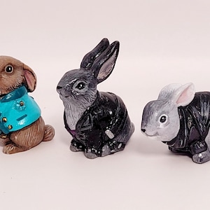 Stede Bunnet, Black-Eared, or Izzy Paws - your new best friends!