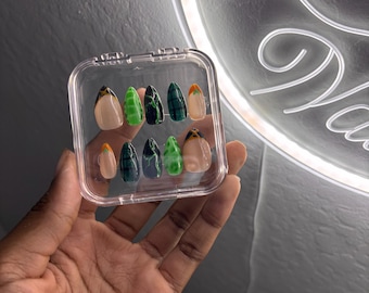 Custom Nail Press-On Set