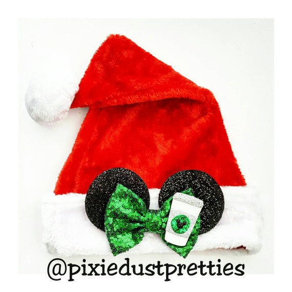 minnie santa hat