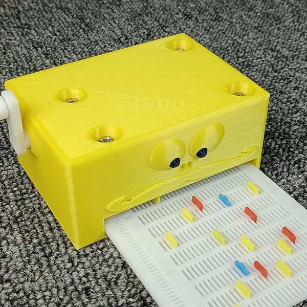30 note music box with programmed diy boards and pins/notes, 3d printed pla, creative instrument Valentine's day