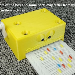 30 note music box with programmed diy boards and pins/notes, 3d printed pla, creative instrument Valentine's day