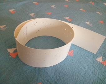 Princess Mononoke theme song, punched paper strip for 30 note music box, Valentines day, custom song personalized
