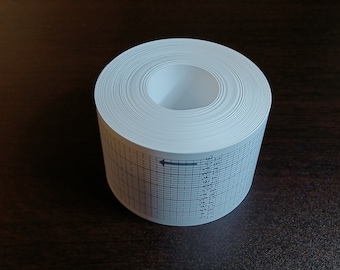 blank strip roll especially for 30 note music box playing paper strip, 25 meters long Valentine's day