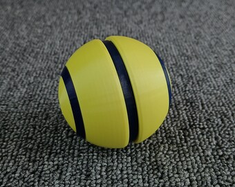 cute "bee ball" music box/music ball, 18 note, 3d printed