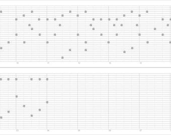 Princess Mononoke theme, sheet file for 30 note music box playing paper strips, custom song