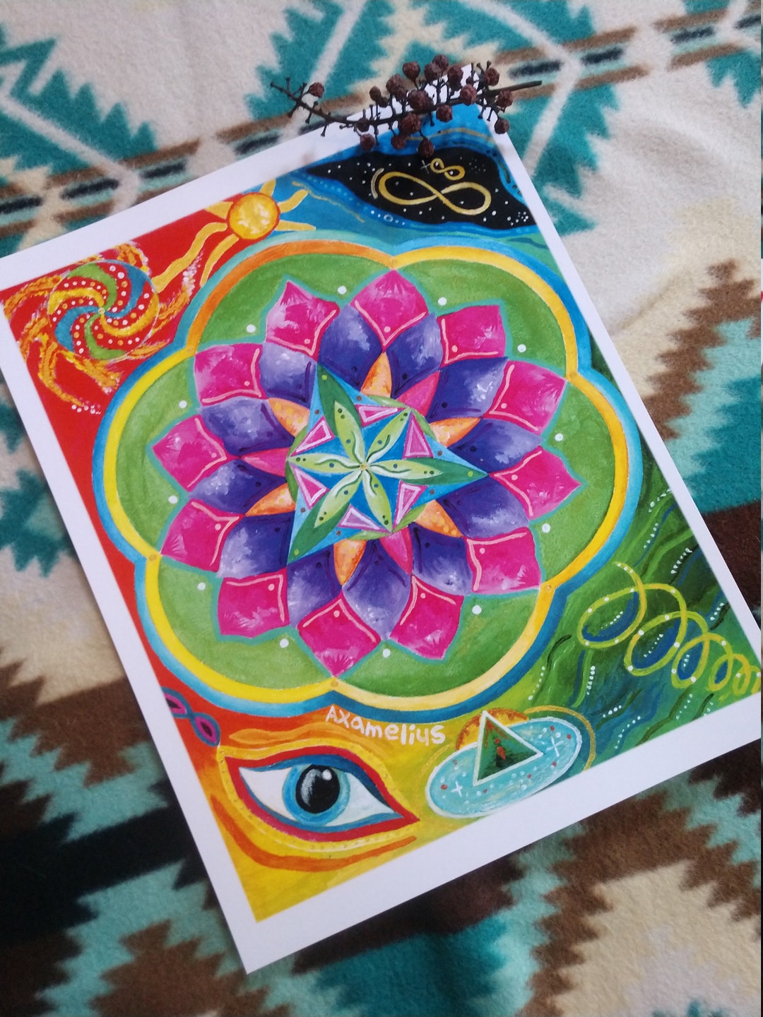 Essence Sacred Geometry Paper Print - Etsy Österreich