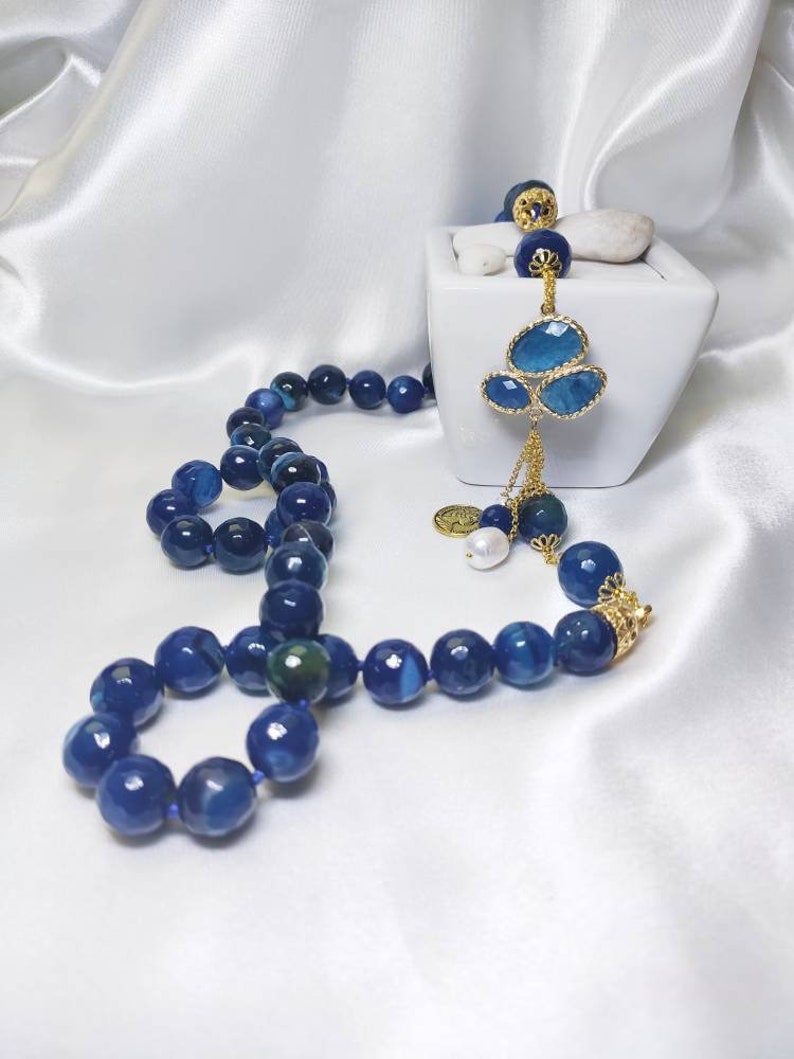 Necklace with stones