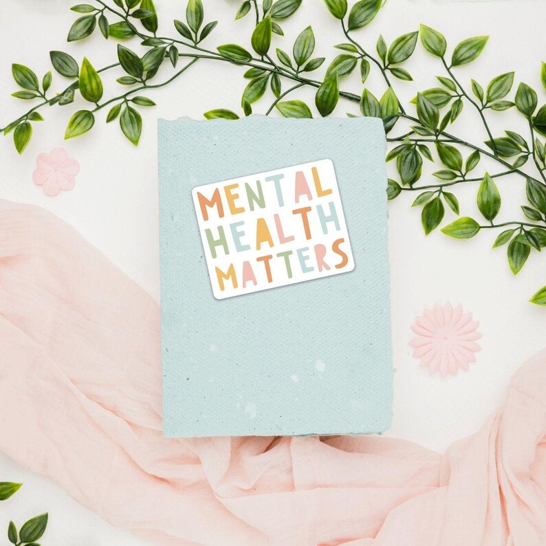 Mental Health Sticker Pack • Waterproof Vinyl, Positive Affirmations - Etsy