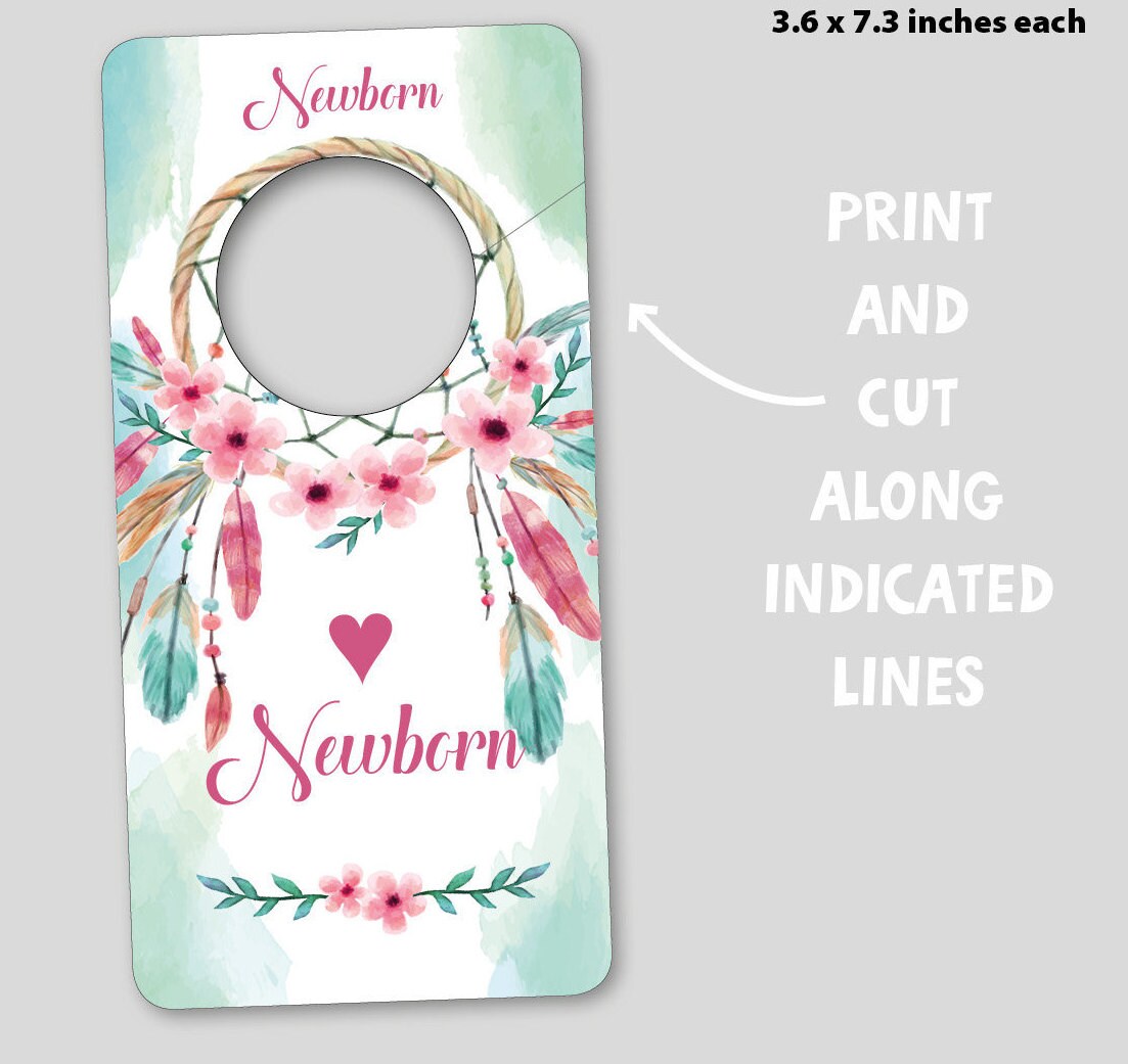 Print Closet Dividers Printable Closet Organizers - Etsy