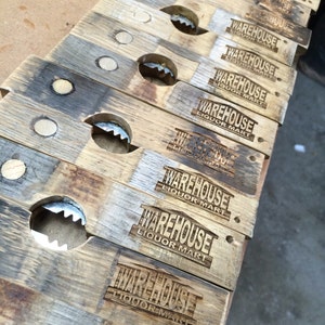 Custom Engraved - Bourbon Barrel YOpener