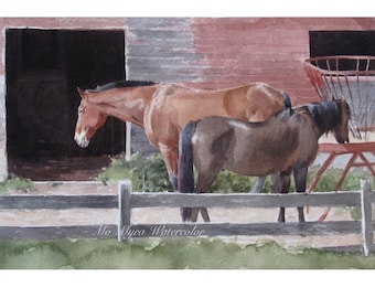 馬 水彩画 5f19db7828af453c6c24736233a7c8