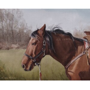 Horse art print| Horse wall art| Western horse painting| Horse giclee print| horse painting| horse art| mustang painting| mustang horse art