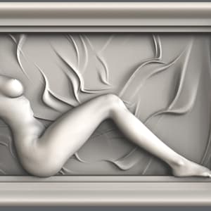 ManCave Picture Pefect Sexy STL 3D Print File