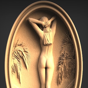 ManCave Beautiful View Sexy STL 3D Print File