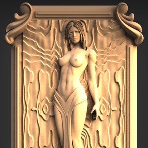 ManCave Beauty From Beyond Sexy STL 3D Print File