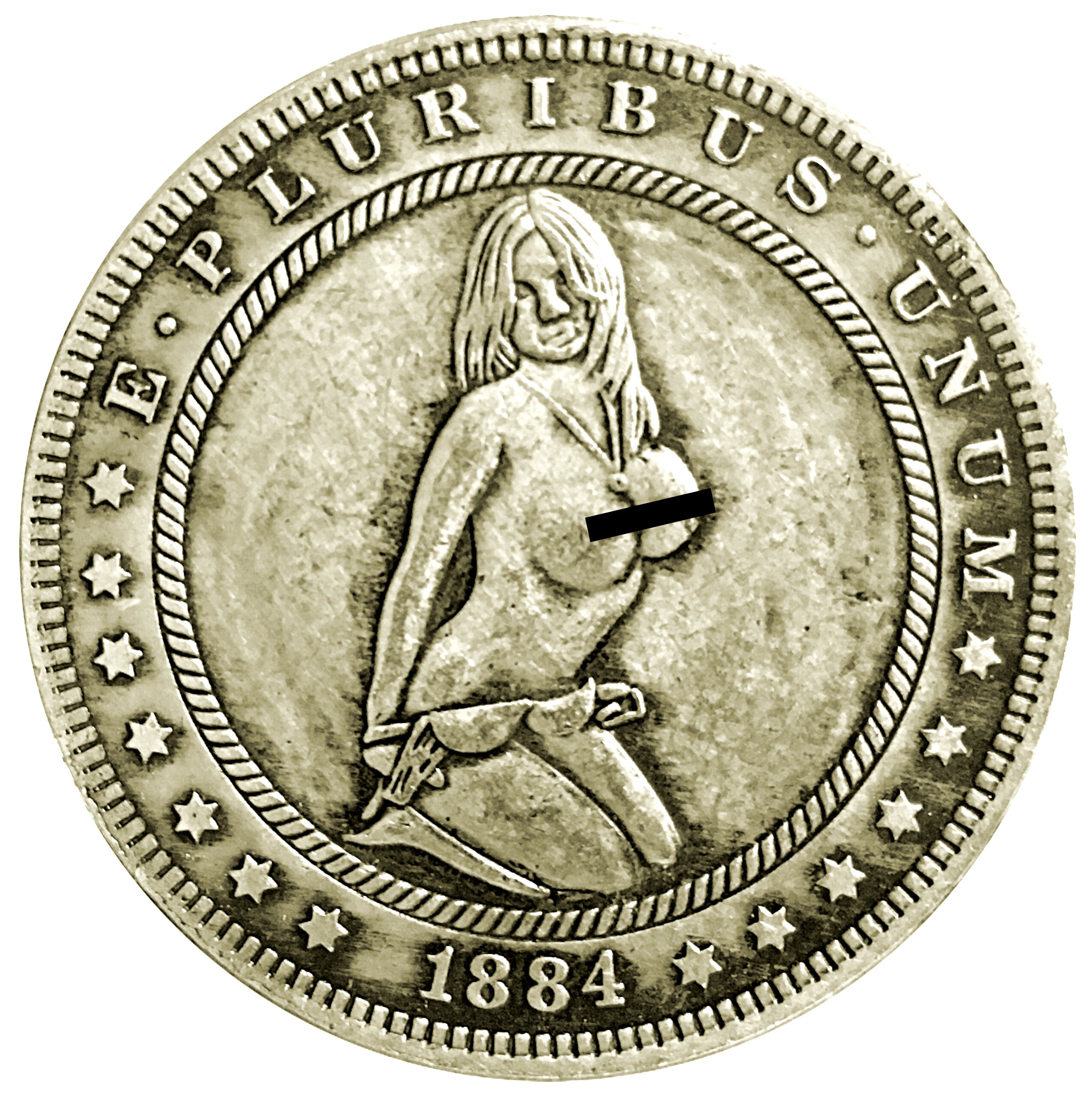 Perfect Pair V1 Novelty Good Luck Heads Tails Vintage Hobo Challenge Coin Art US Seller FAST Shipping!