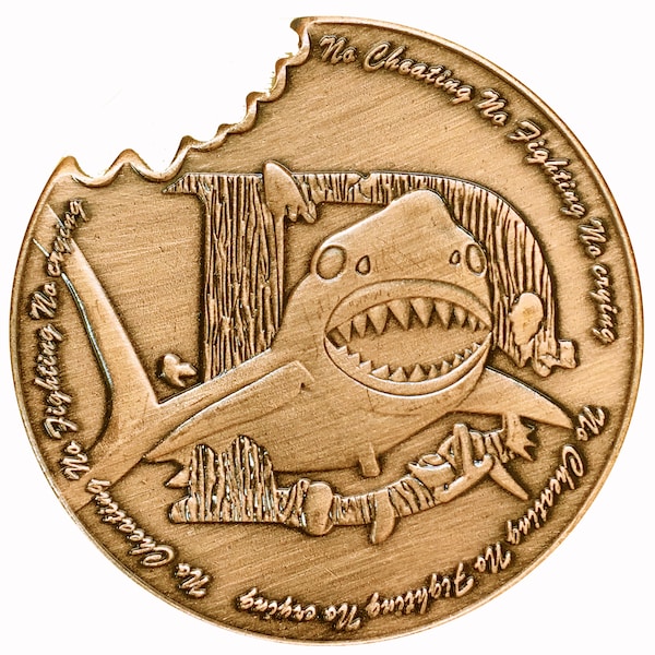 Card Shark Novelty Good Luck Texas HoldEm Hobo Coin Art US Seller FAST Shipping!
