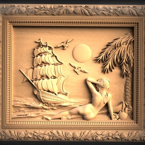ManCave Sailors Delight V3 Sexy STL 3D Print File