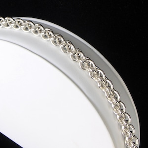 Jens Pind Bracelet - Argentium Silver 16g, Lobster Claw Clasp, Soldered