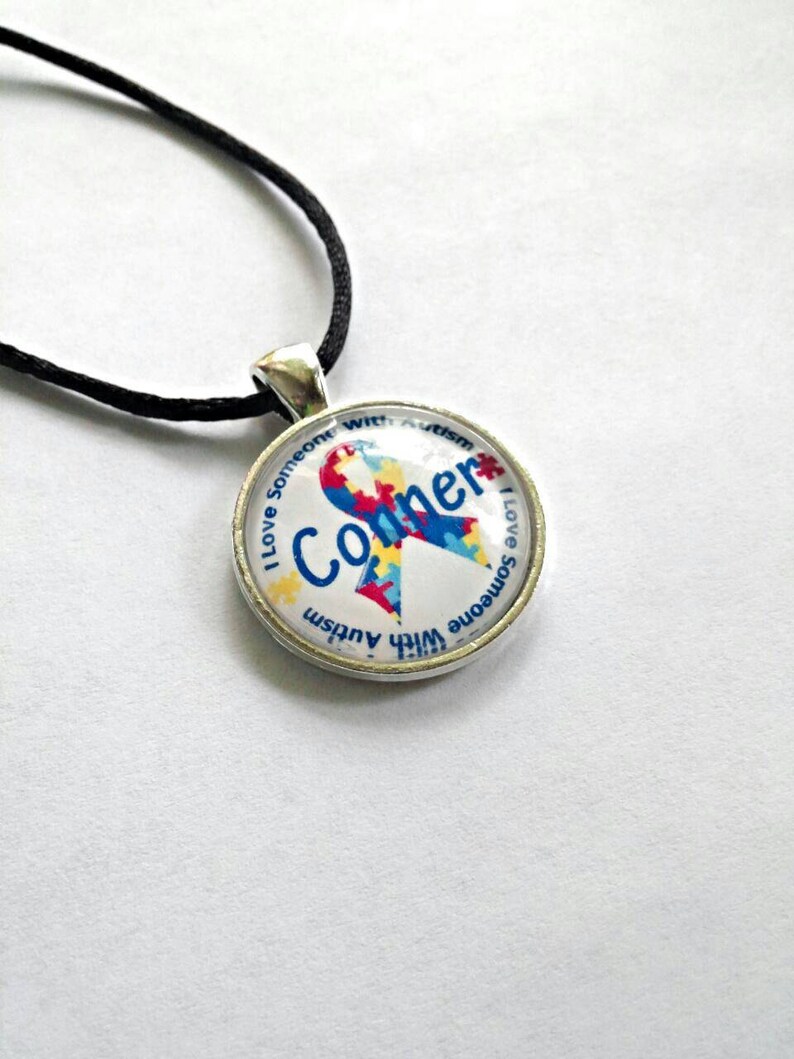 Autism Name Necklace or Keychain Great Gift for Autism Mom and Etsy