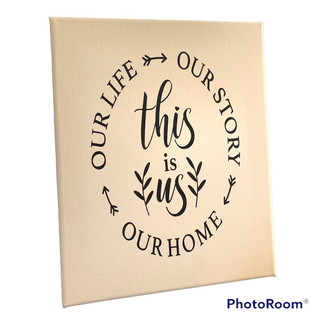 This is Us Wall Sign, 8x10 Wall Decor, Wall Art, Home Wall Hanging Etsy