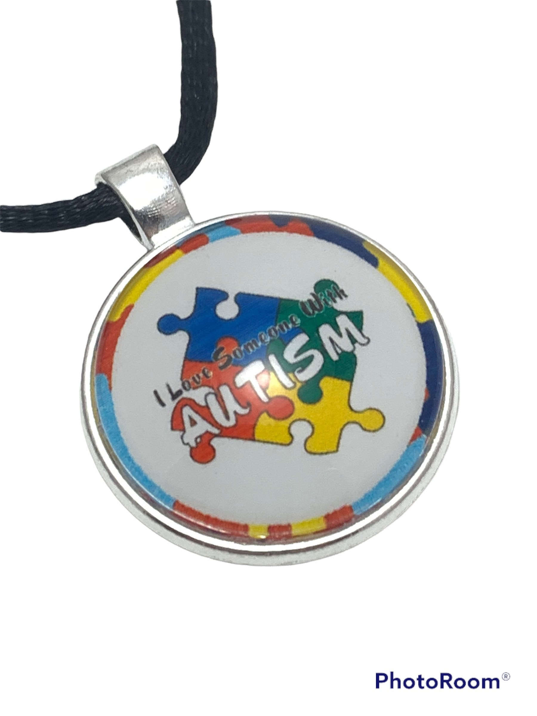 Silver Puzzle Piece Necklace - Autism Awareness Jewelry - Jigsaw Puzzle  Charm | eBay