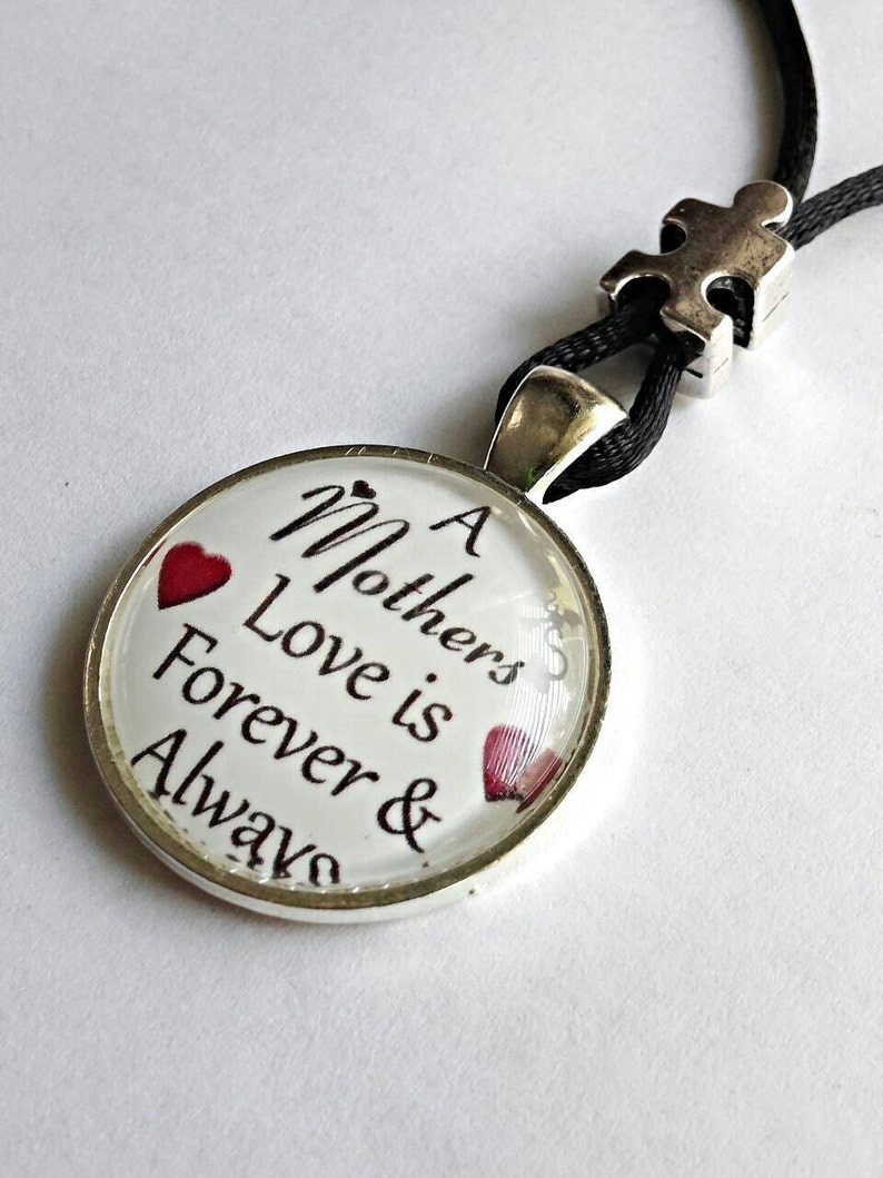 Autism Necklace Autism Awareness Jewelry Mother's Etsy