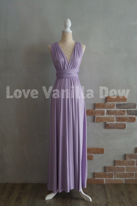 infinity dress lilac