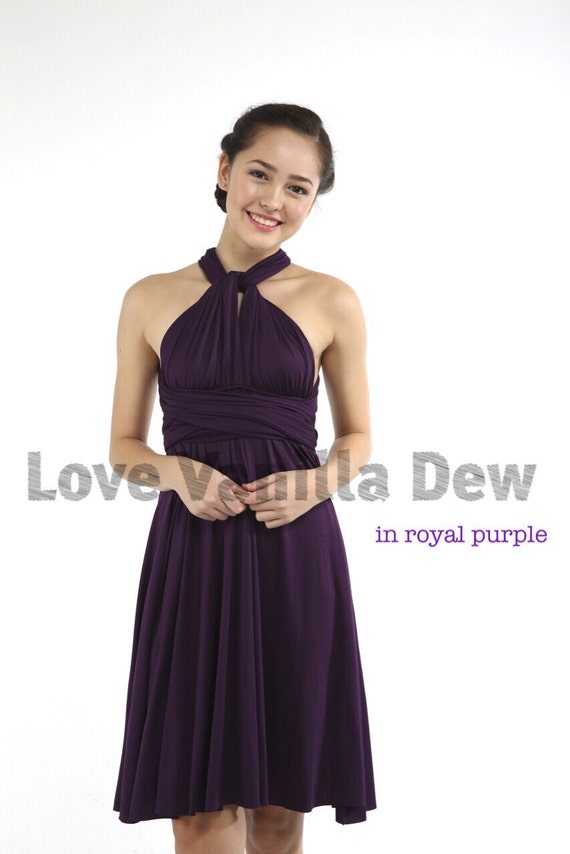 Royal Purple Bridesmaid Dresses