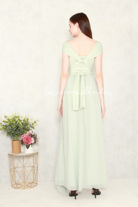 infinity dress chiffon