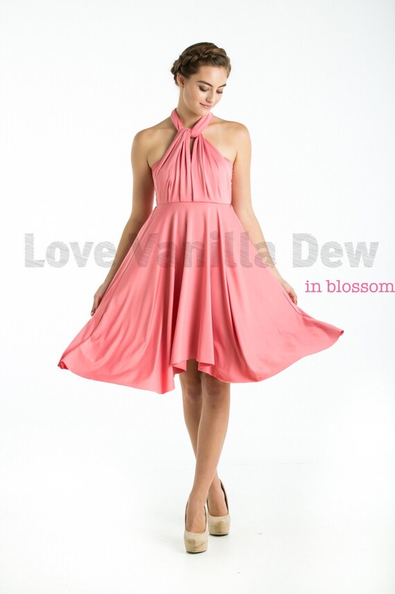 blossom pink bridesmaid dresses