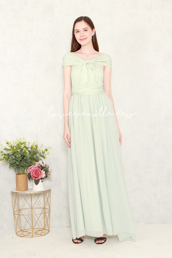 infinity dress chiffon