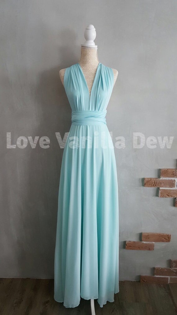 pastel infinity dress