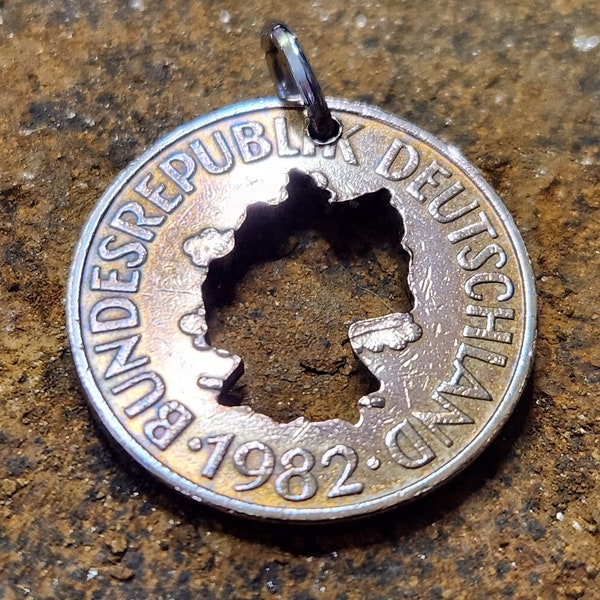 German Coin Necklace Etsy