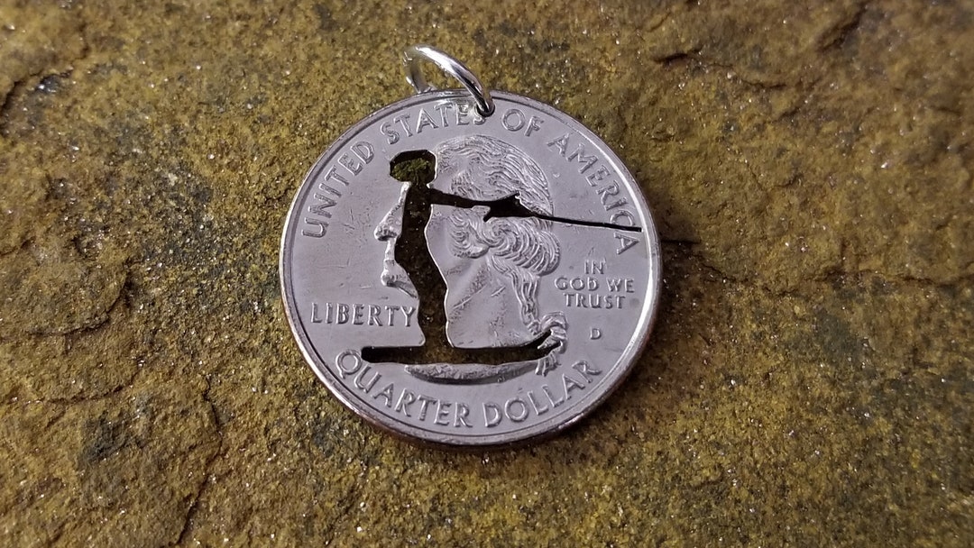 Water Skiing Pendant, Water Skier Pendant, Water Skiing Necklace, Water