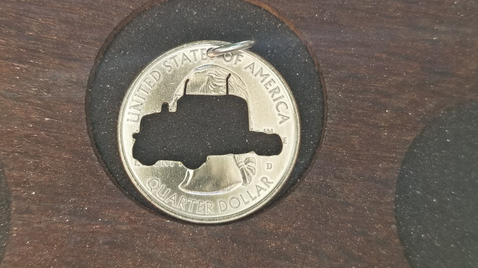 Semi Truck Pendant Semi Truck Necklace Big Truck Pendant Etsy