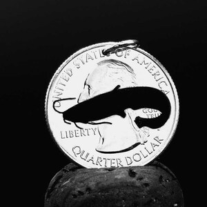 Halsband för havskattsälskare, hänge för havskattsälskare, havskattspresent till havskattsälskare, smycken, havskattssamlare, fiskepresent, mynthalsband bild 5