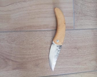 シェフィールド折りたたみナイフ（ブラウン木製ハンドル付き） - Etsy 日本