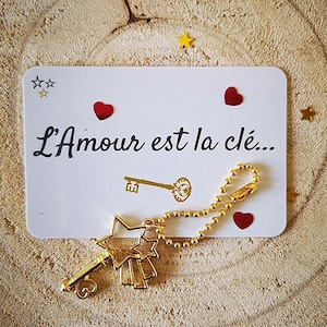 porte-bonheur clé / Cadeau original / L’Amour est la Clé  / Cadeau spiritualité
