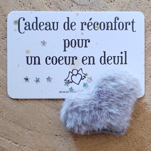 Cadeau de réconfort / carte originale de condoléances / carte deuil / enterrement
