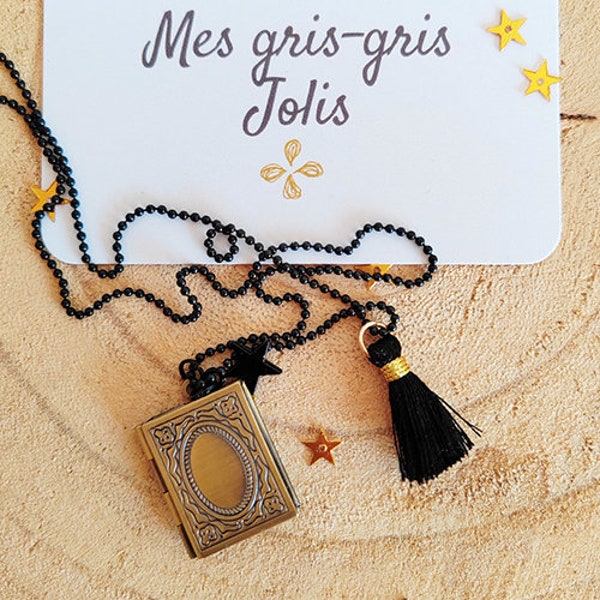 Pendentif original / amulette femme / cadeau femme / pendentif rétro